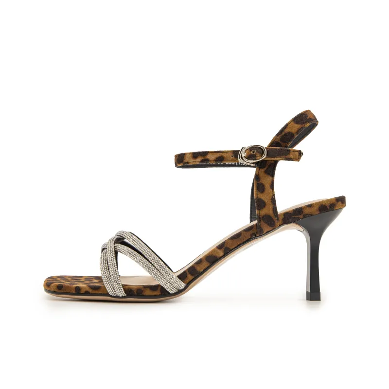 FED One Strap Sandals Women's Brown-0