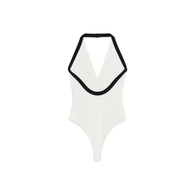 ZARA Bodysuits Women's White/Black-1