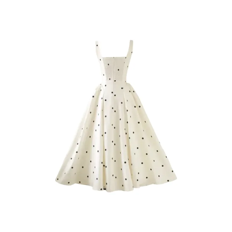 POPO.INFO Slip Dresses Women's Polka Dot-1