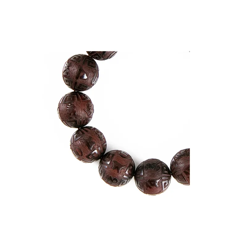 Bowl Pterocarpus Bracelets Unisex-3