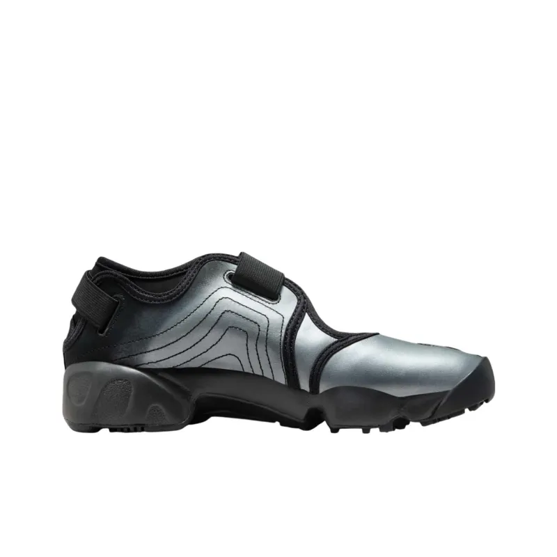 Nike Air Rift Anti Slip Wear Resistant Low Top Casual Shoes Women's Silver Black-1