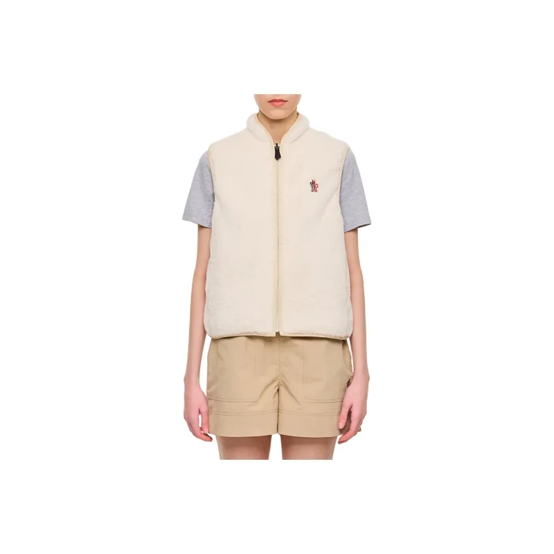 Moncler Grenoble Vests Women's White-0