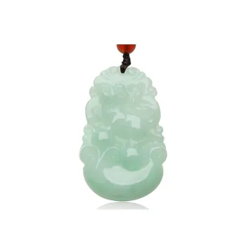 Oriental Jade Glutinous Jade Jadeite Necklaces Unisex