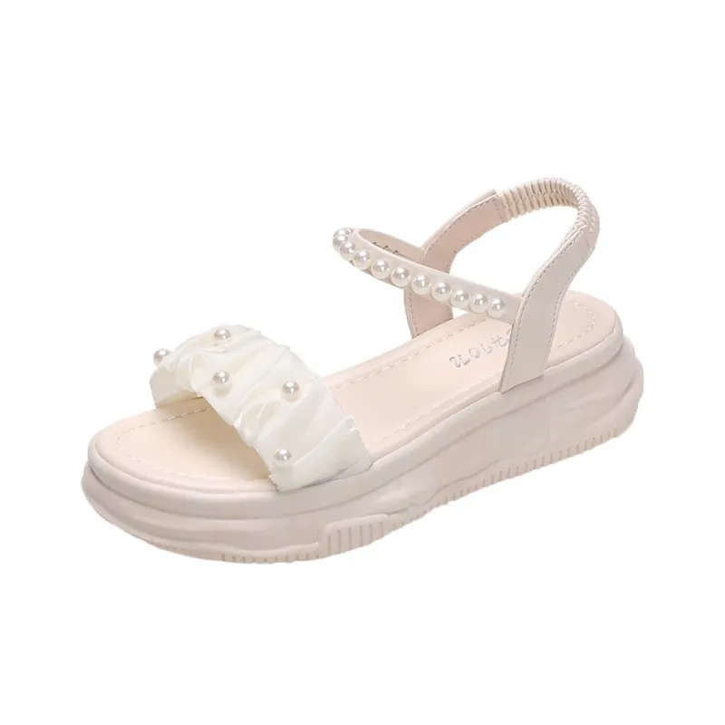 WUJI One Strap Sandals 5CM Women's-4
