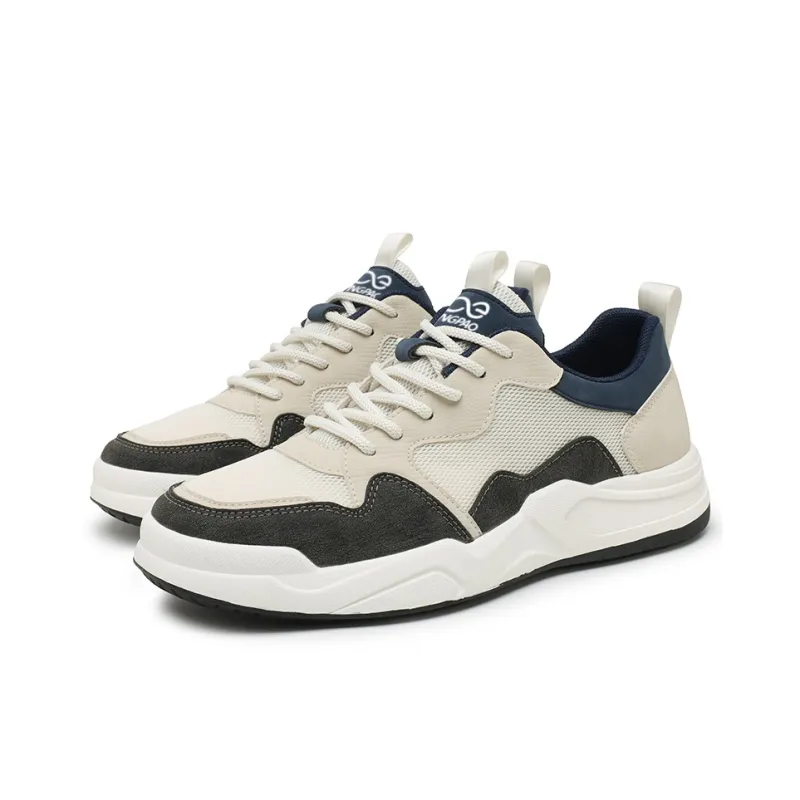 LINGPAO Shock Absorbers With Abrasion Resistant And Slip Resistant Properties Low Top Casual Shoes Men's-7