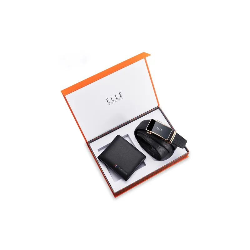 ELLE HOMME Cow Leather Belts Men's Width  3.5cm-5