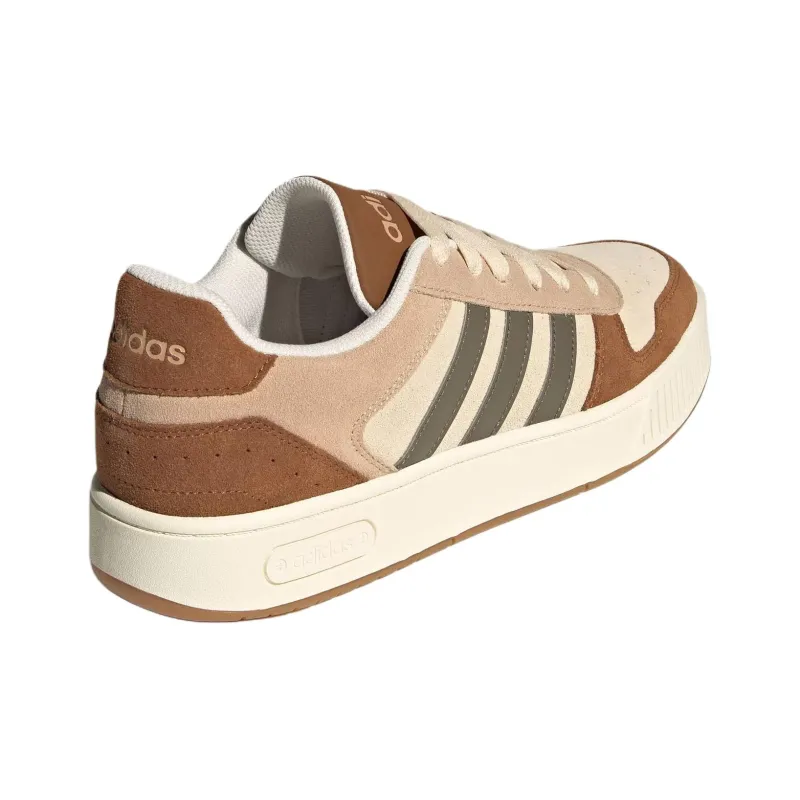 Adidas D PAD Anti Slip Wear Resistant Low Top Skateboard Shoes Unisex Beige Brown-3