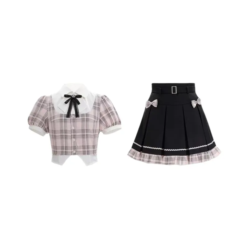 KKX Two Piece Skirt Sets Women's-0