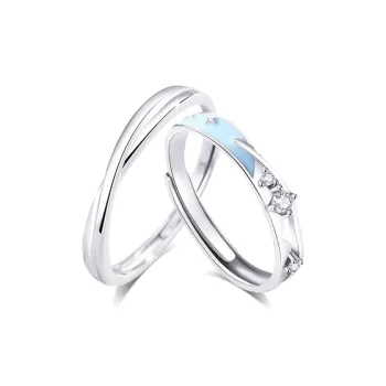 KUMET 999 Fine Silver Rings Unisex