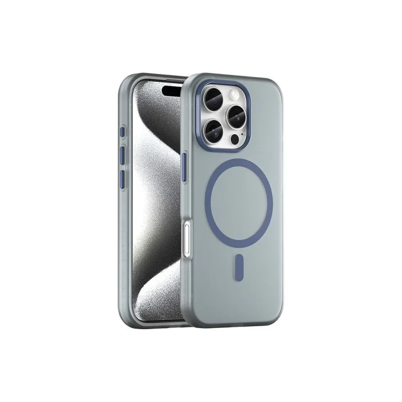Record Star PC Material Ultra Rough Magnetic Phone Cases Compatibility IPhone16ProMa Girlish Business Formal Style-7