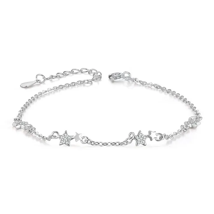 CHINA GOLD 925 Sterling Silver Bracelets Women's-0