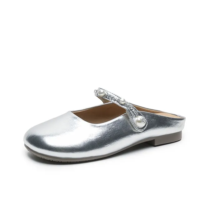JOSINY Rubber Sole Closed Toe Slippers Women's-8
