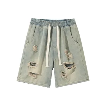 KETE ADER Denim Shorts Unisex