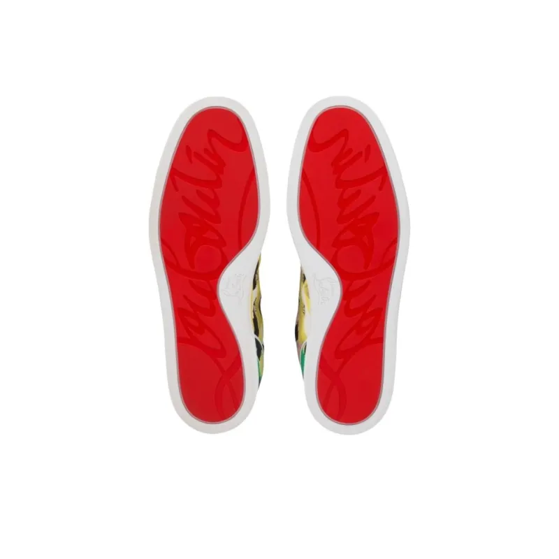 CL Louis Junior Low Top Skateboard Shoes Men's Orange-5