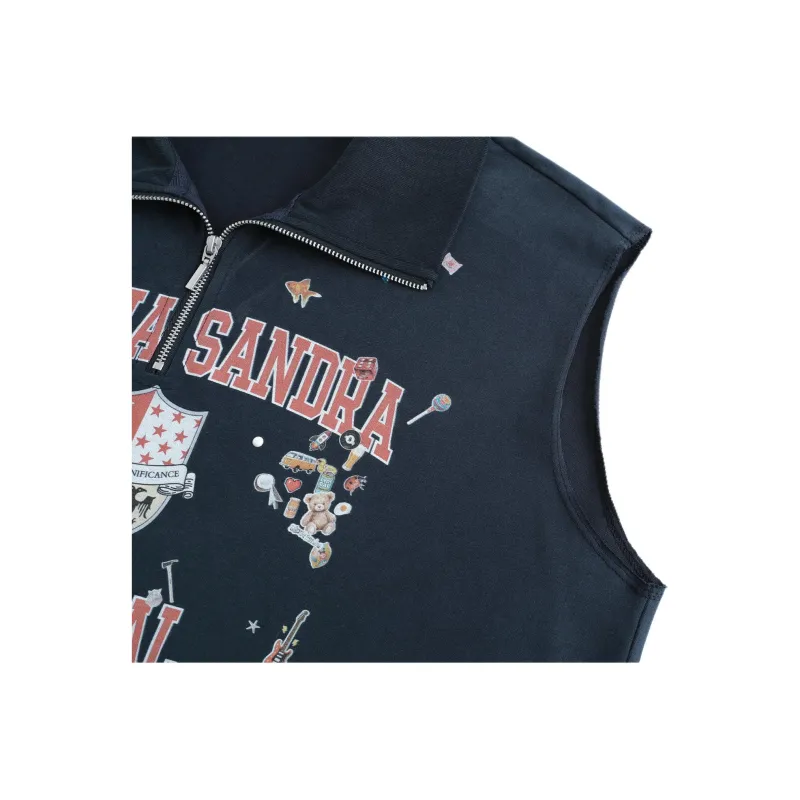 Alexia Sandra Tank Tops Women's Navy Blue-7