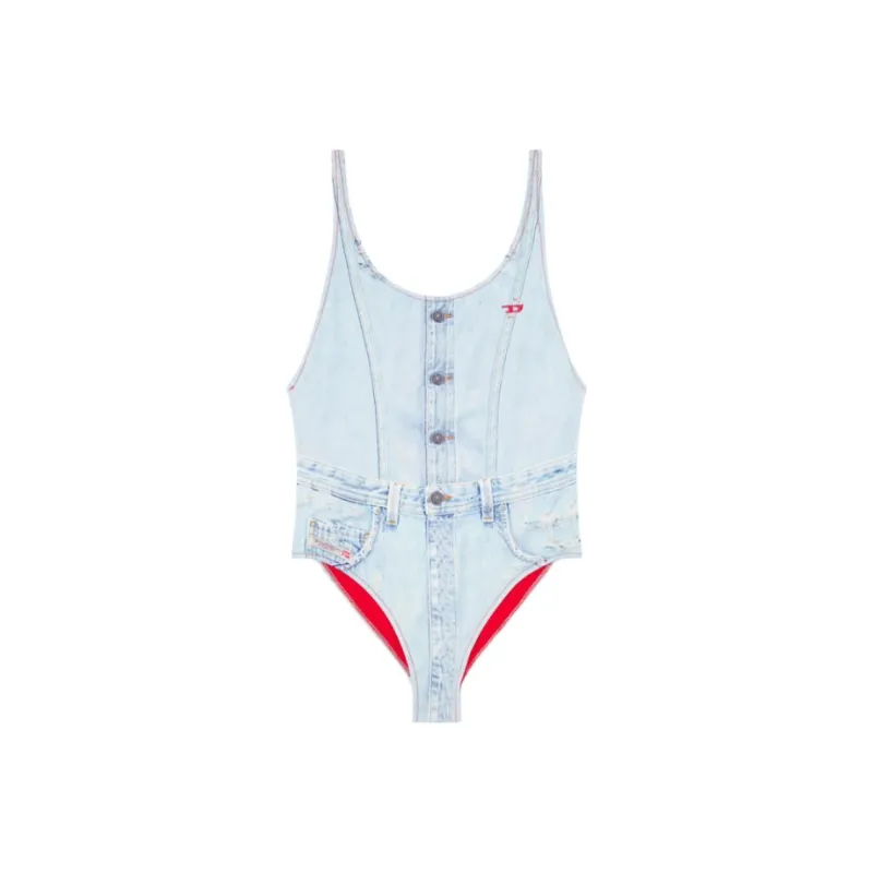 DIESEL One piece Swimsuit Women's Blue-0