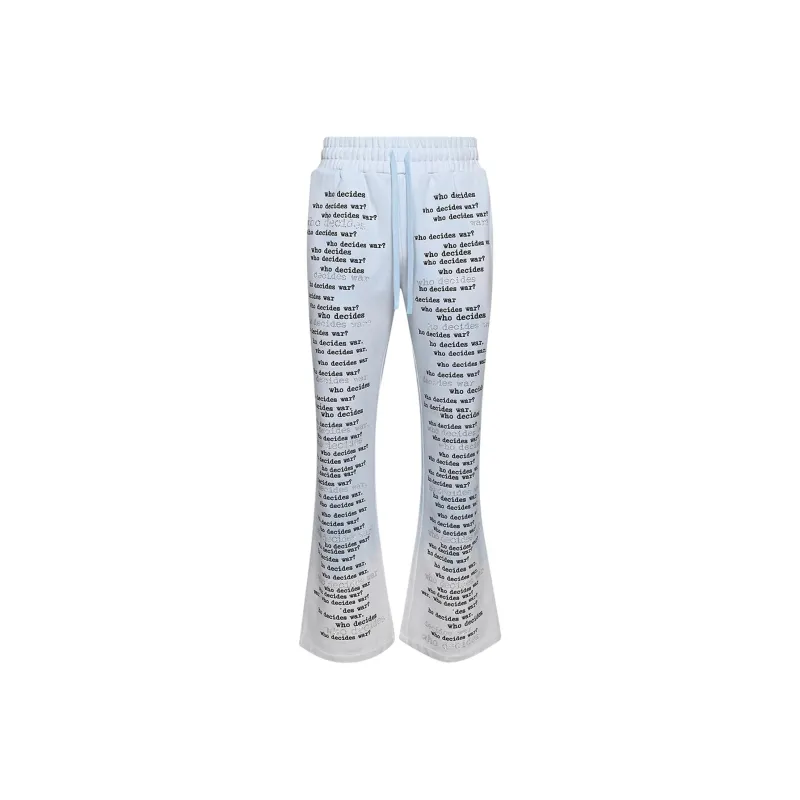 Who Decides War Scripture Track Pants-0