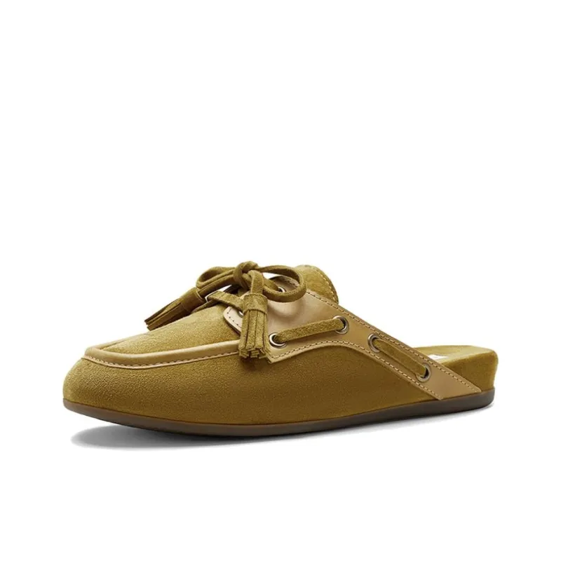 NINE WEST Abrasion Resistant Closed Toe Slippers Women's-6