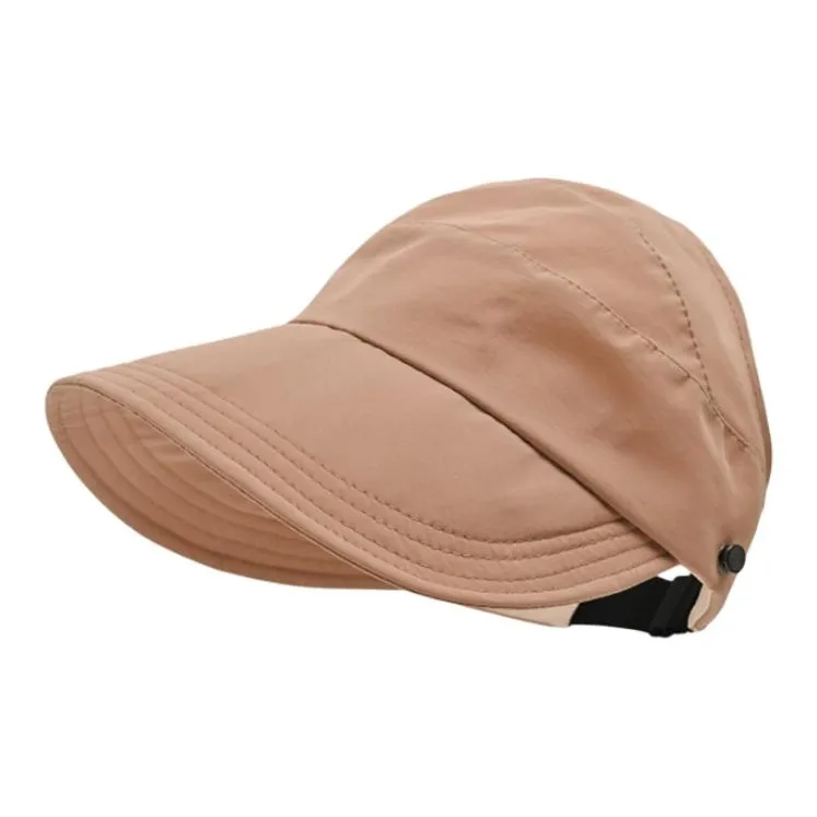 Polyester Material For Hanging Masks Fashion Versatile Multi Style Sun Protection Hat Women's-18