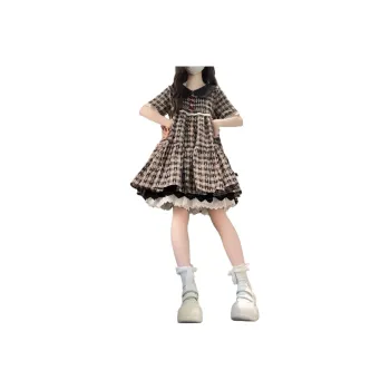 Mu Xiao Xin Short Sleeved Dress Women's