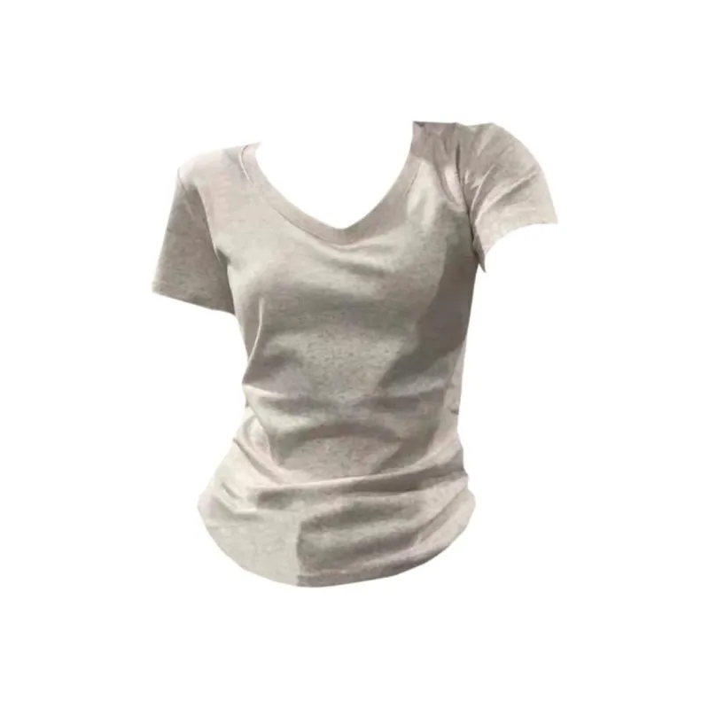 Mowlow T Shirts Women's Heather Gray-0