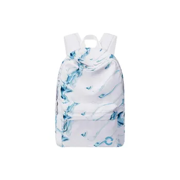 FINITE LOOP Eco Friendly Fabric Backpack Unisex White