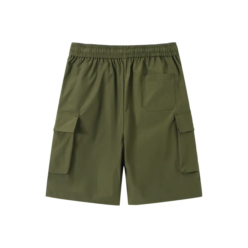 WARNING LIGHT Cargo Shorts Unisex-13