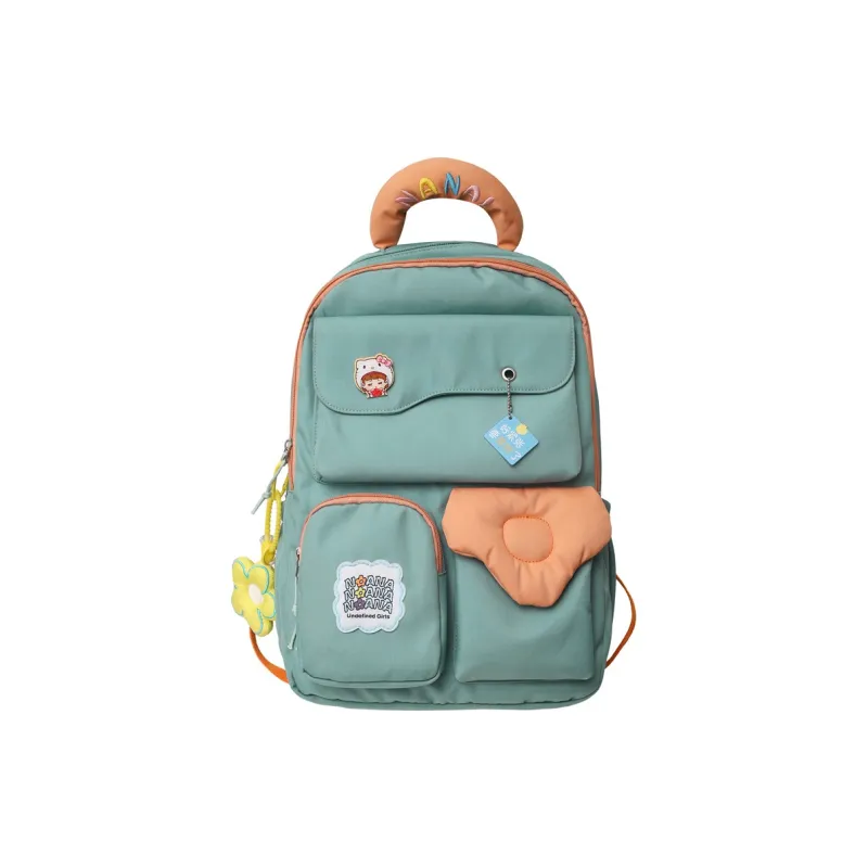 Wolfhorse Nylon Backpack Unisex Multicolor-13