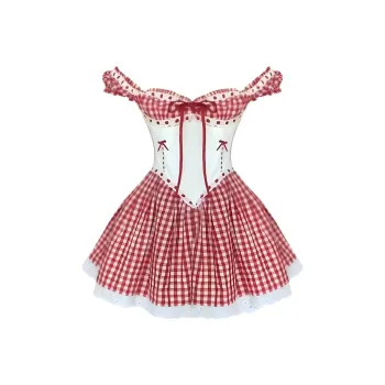 AINUOERMY Short Sleeved Dress Women's