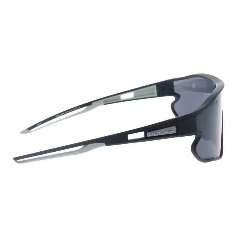Polar Acetate Irregular Shape Sunglasses Unisex Black-1