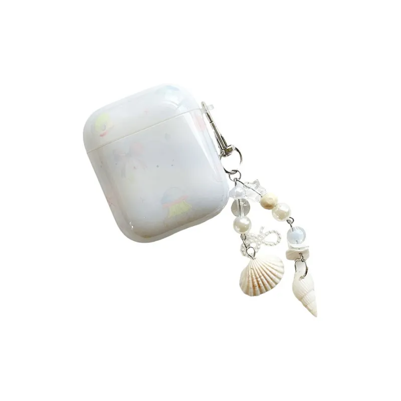 Kona Chun Compatibility Apple AirPods Pro 2/1/4/Pro/2 TPU Trendy Creative Blended Sea Mother Headphone Cases-2