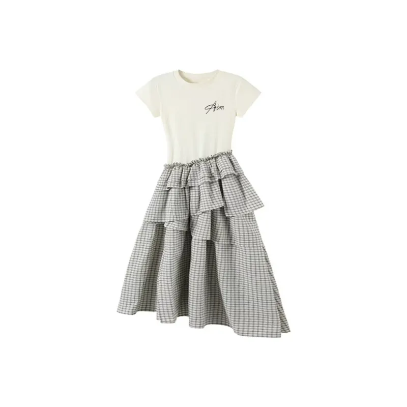 Peaches Peaches Short Sleeved Dress Women's-11