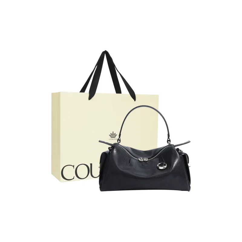 COURONNE Cow Leather Crossbody One Shoulder Handbag Regular Women's Multicolor-6
