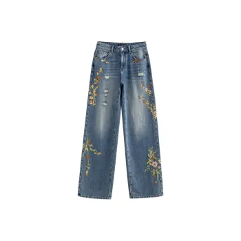 Initial language Jeans Women's Soft Wave Blue