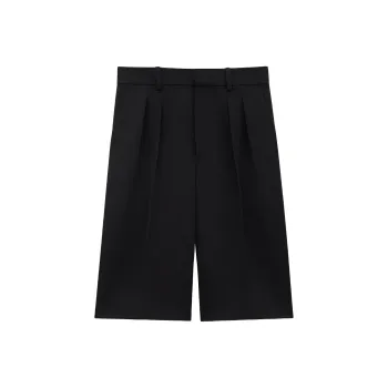 SAINT LAURENT SS25 Casual Shorts Women's Black