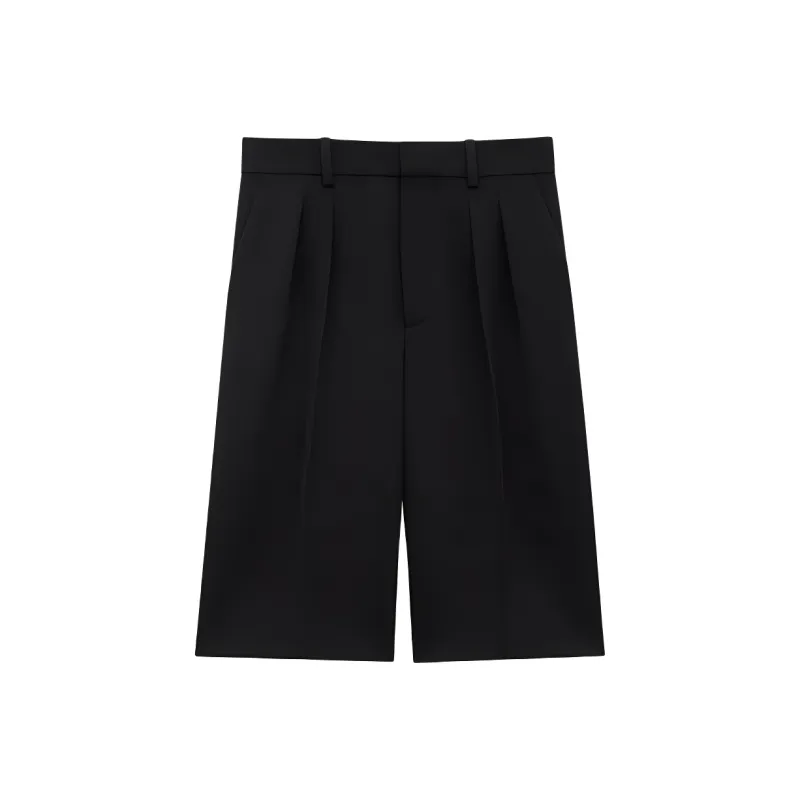 SAINT LAURENT SS25 Casual Shorts Women's Black-0