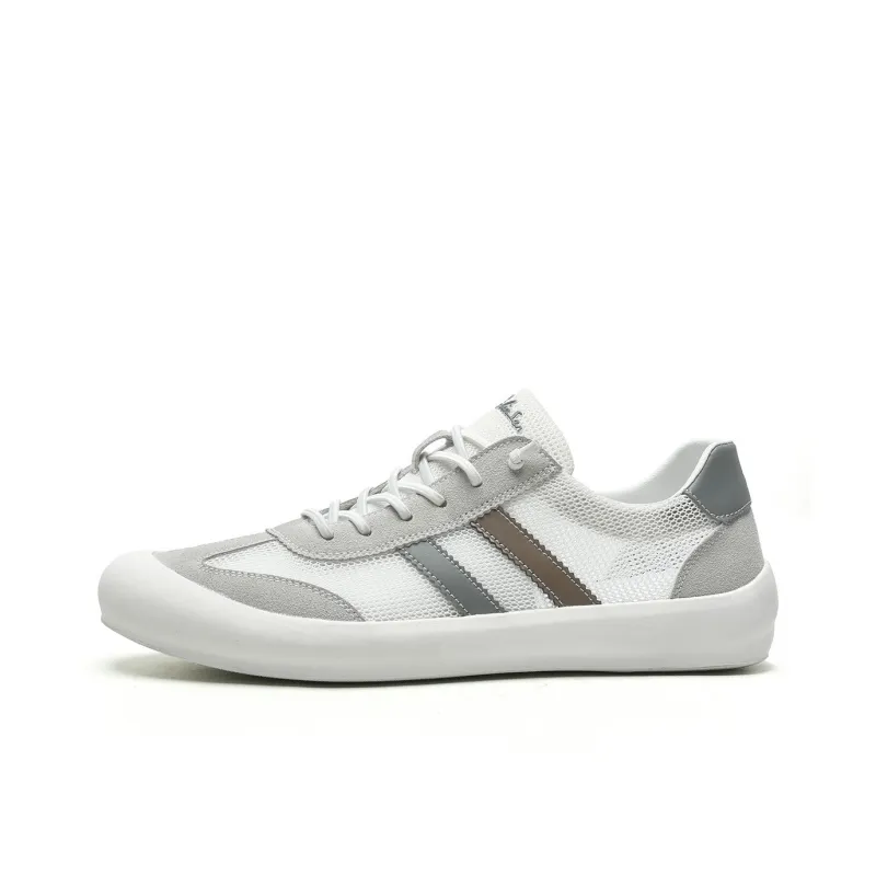 Mulinsen Abrasion Resistant, Lightweight, And Breathable Low Top Skateboard Shoes Men's-6