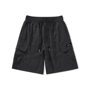 EPTISON Cargo Shorts Unisex Black