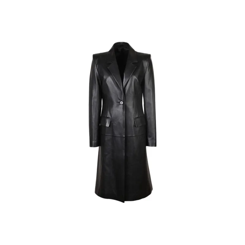 Anmani Leather Jackets Women's Phantom Night Black-0