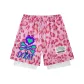 159 Mock Two-Piece Pink (IXX Lighter Skeleton Flame+Embroidery)
