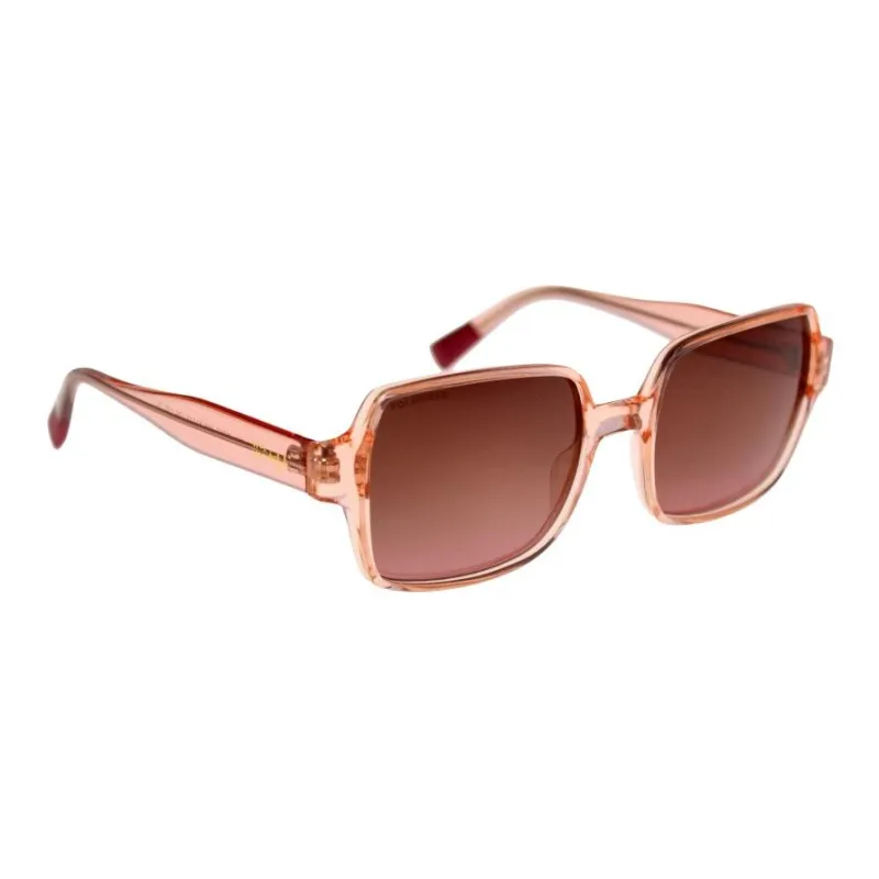 Mr Wonderful Acetate Square Sunglasses Women's Brown-1