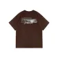 [100% cotton]Coffee (Hb Mist Landscape Chest Logo _Hb Mist Landscape Back Logo)