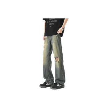 Maxim's De Paris Jeans Unisex Vintage Blue
