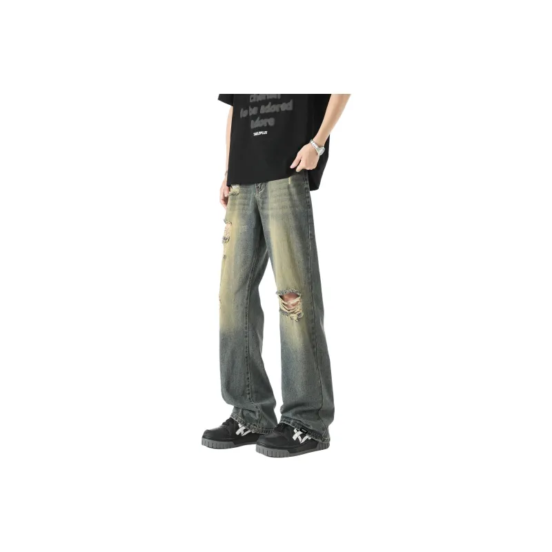 Maxim's De Paris Jeans Unisex Vintage Blue-0
