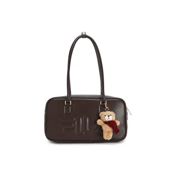 FILA ORIGINALE PU Shoulder Bag Women's Chocolate Brown