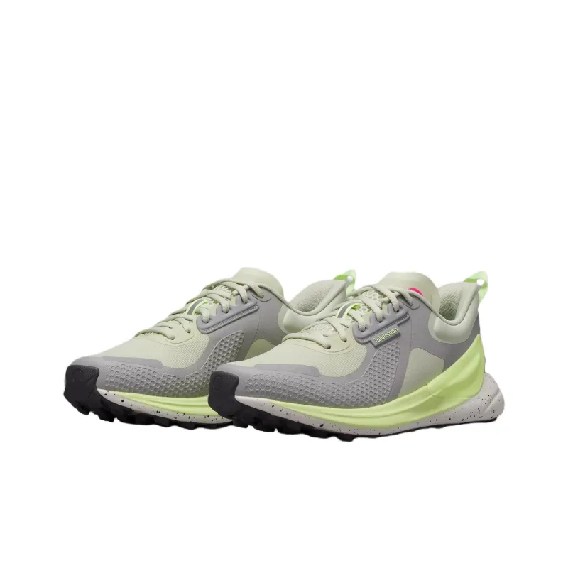 Lululemon Blissfeel Trail Anti Slip Wear Resistant Low Top Trail Running Shoes Women's Dewdrop Green-2