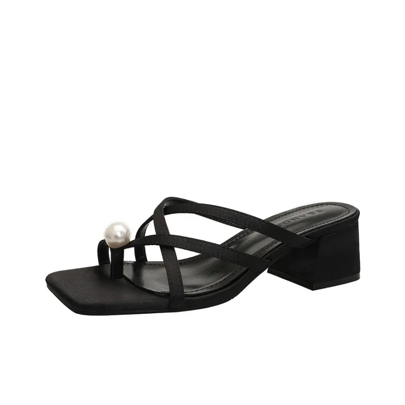TATAYA Rubber Sole Abrasion Resistant Slide Slippers Women's-6