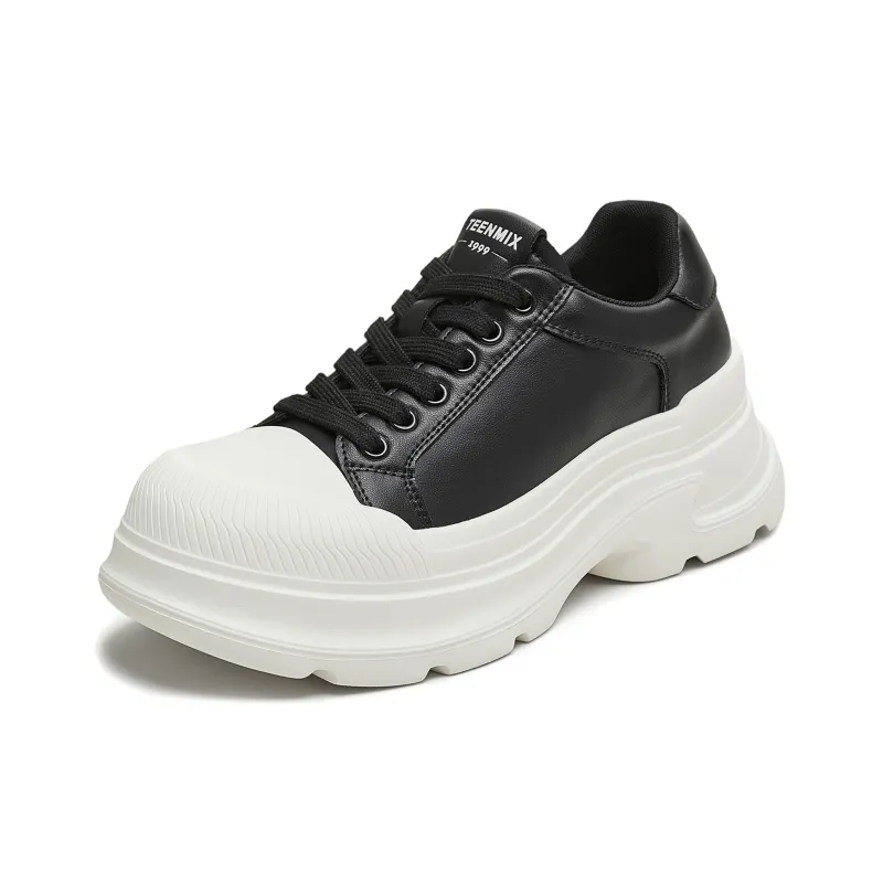 Teenmix Slip Resistant Cushioning Abrasion Resistant Breathable Low Top Skateboard Shoes Women's-1