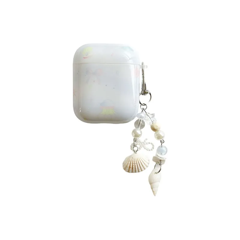 Kona Chun Compatibility Apple AirPods Pro 2/1/4/Pro/2 TPU Trendy Creative Blended Sea Mother Headphone Cases-0