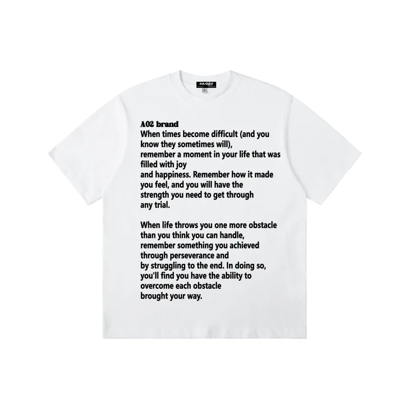 A02 T Shirts Unisex-4